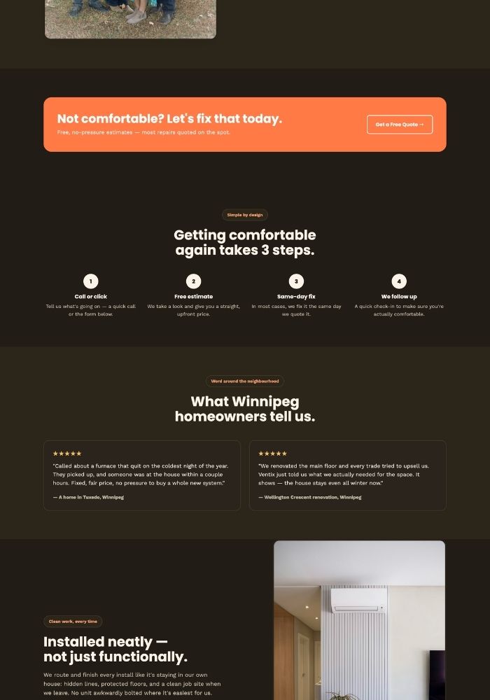 Custom AI Website