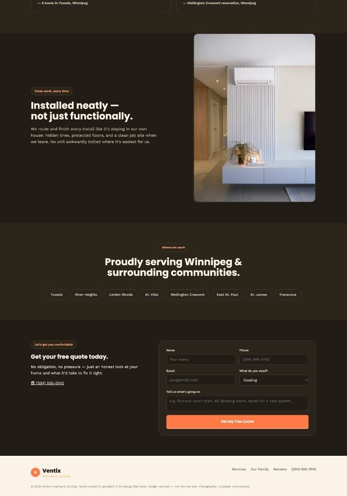 Custom AI Website